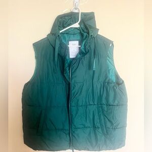 GAP Forest Green ColdControl Vest